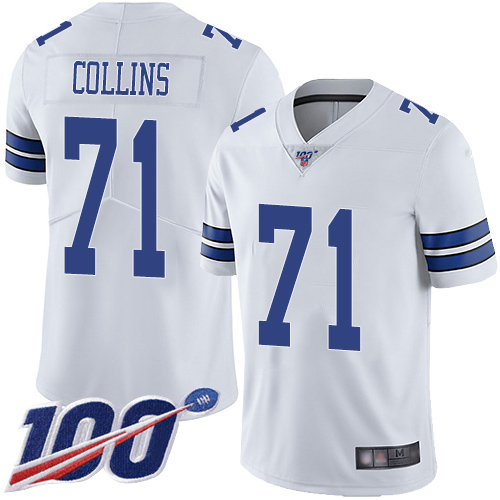 Men Dallas Cowboys Limited White La el Collins Road #71 100th Season Vapor Untouchable NFL Jersey->dallas cowboys->NFL Jersey